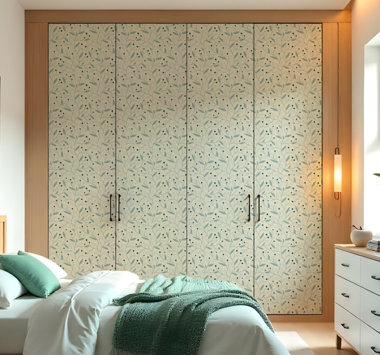 Minimalist dallar hayvan çıkartması - TenStickers