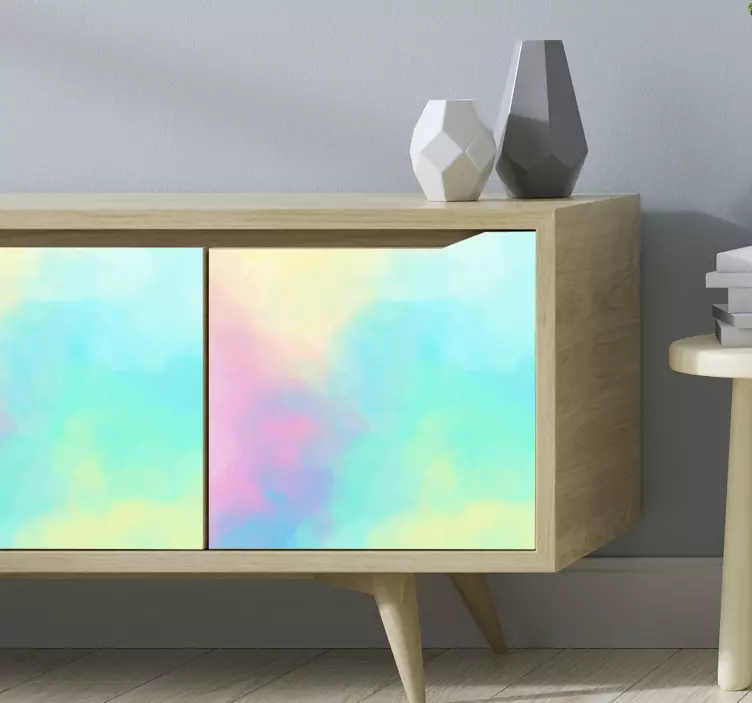 Kallax renkleri mobilya sticker - TenStickers