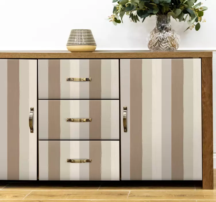 Kum rengi mobilya çıkartması - TenStickers