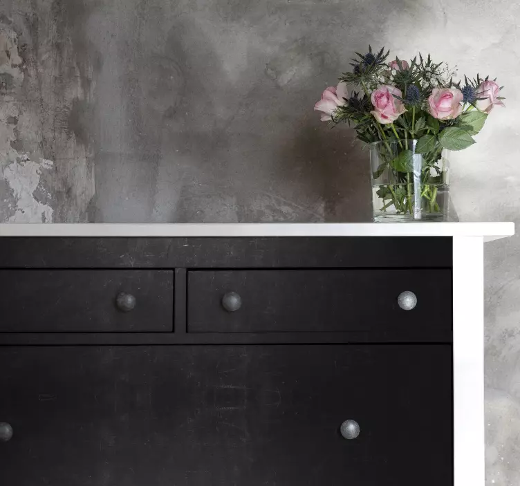 Tahta efekti mobilya sticker - TenStickers