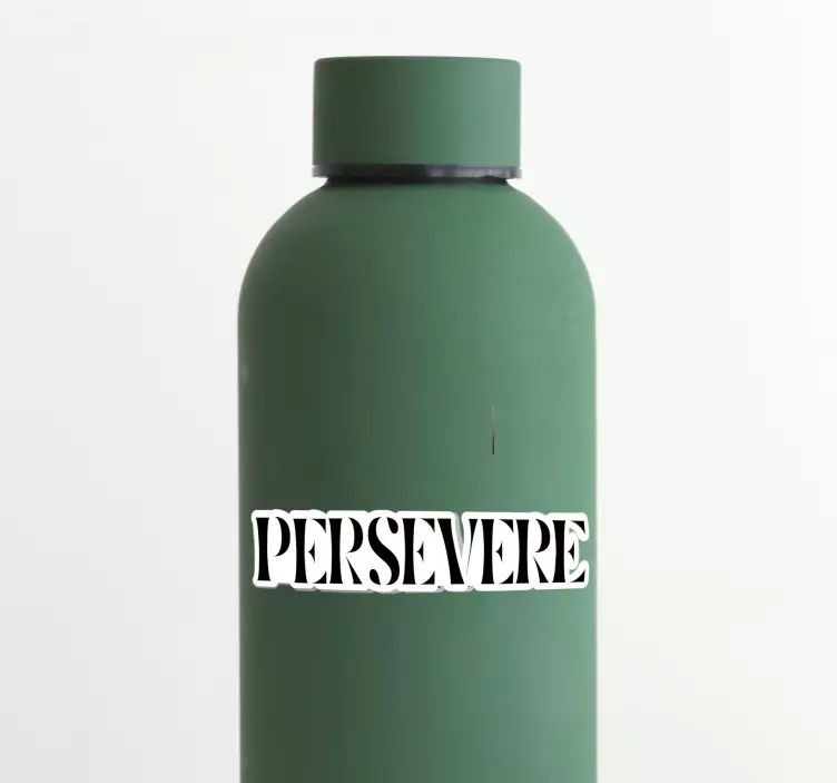 İlham verici alıntı çıkartmalarını koruyun - TenStickers