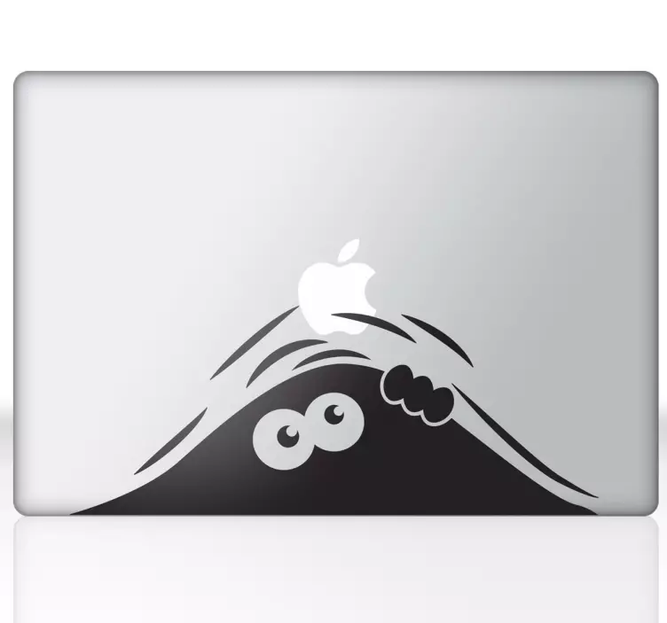 öcü macbook çıkartması - TenStickers