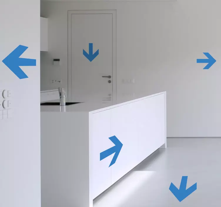 Okları dekoratif çıkartmaları kümesi - TenStickers