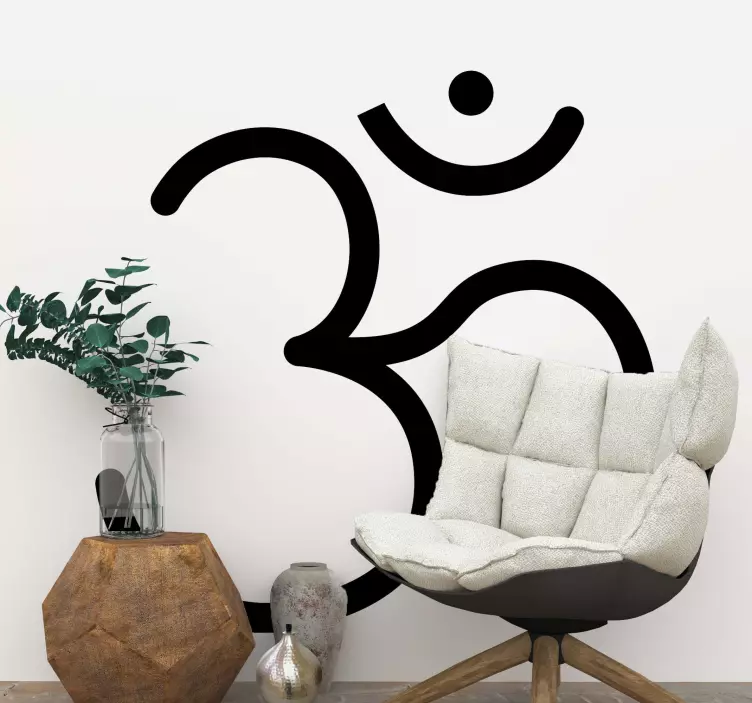 Om sembol siyaset çıkartmaları - TenStickers