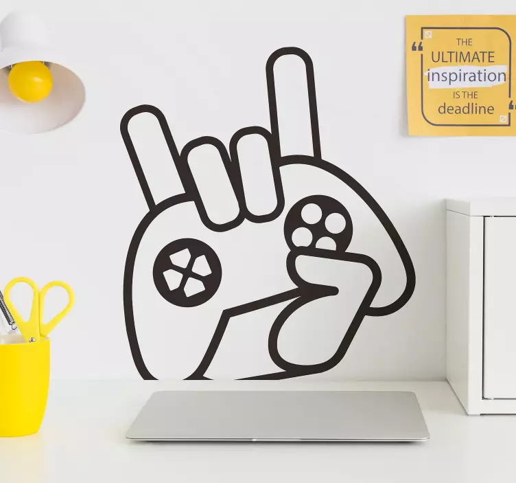 Oyun simgesi video oyun çıkartma - TenStickers