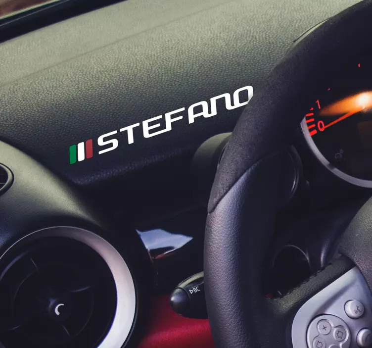 özelleştirilebilir pano araba sticker araba sticker - TenStickers