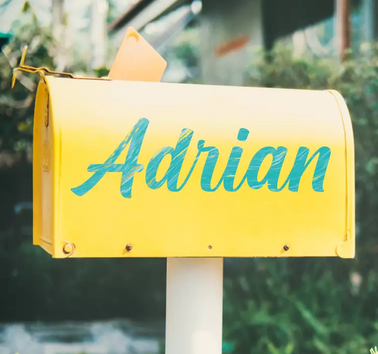 özelleştirilebilir klasik isim hayvan çıkartması - TenStickers