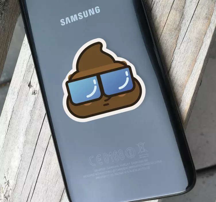 Poo whatsapp emoji samsung çıkartması - TenStickers