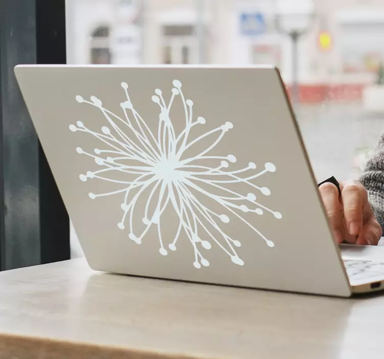 Pop nükleer laptop çıkartması - TenStickers