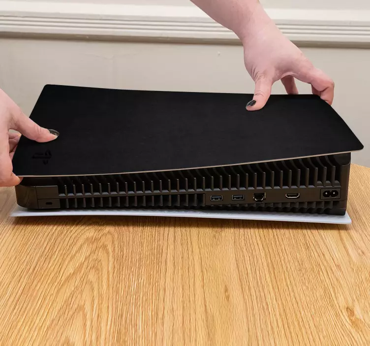 Ps5 siyah cilt ps5 cilt çıkartması - TenStickers