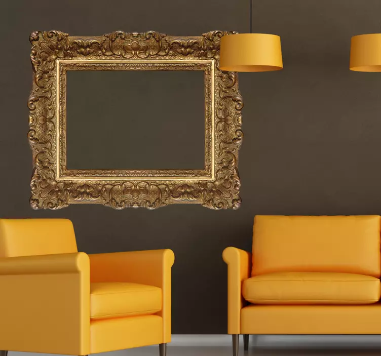 Rönesans çerçeve etiketi - TenStickers