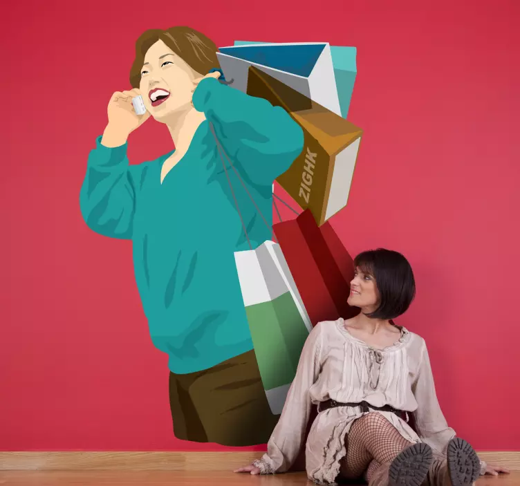 Satış alışveriş sticker - TenStickers