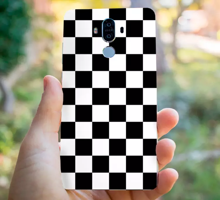 Satranç tahtası huawei vinil çıkartması - TenStickers