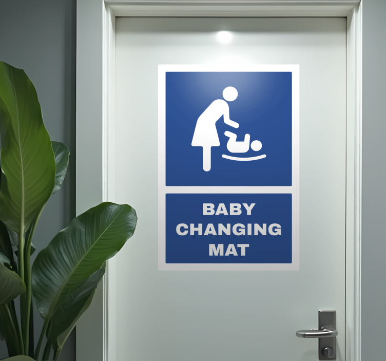 baby changing mat hayvan çıkartması - TenStickers