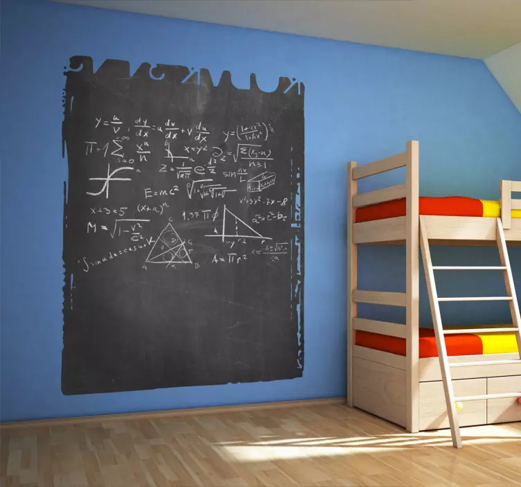 Serin kentsel tahta çıkartması - TenStickers