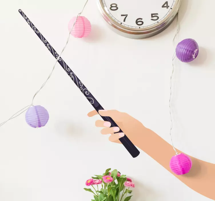 Sihirli büyü duvar sticker - TenStickers