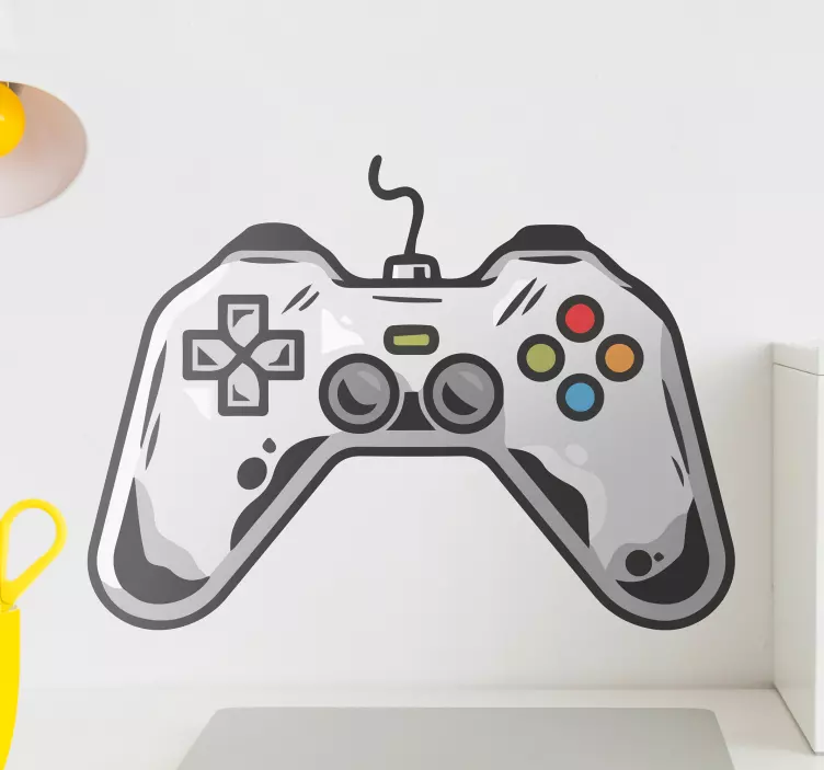 Simge gamepad video oyunu playstation etiketi - TenStickers
