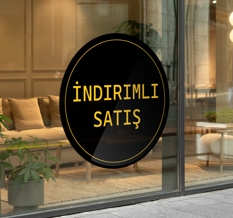 Siyah daire hayvan çıkartması - TenStickers