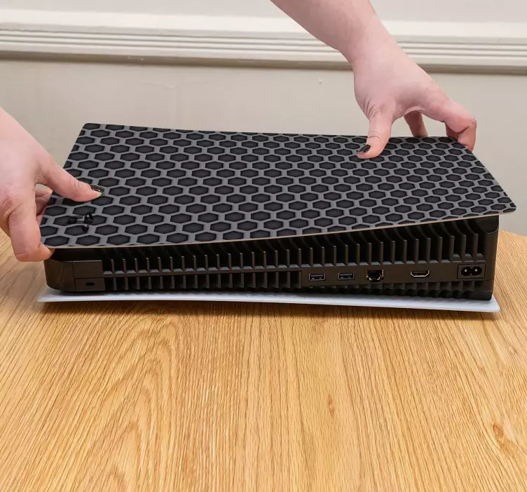 Siyah petek ps5 çıkartması - TenStickers