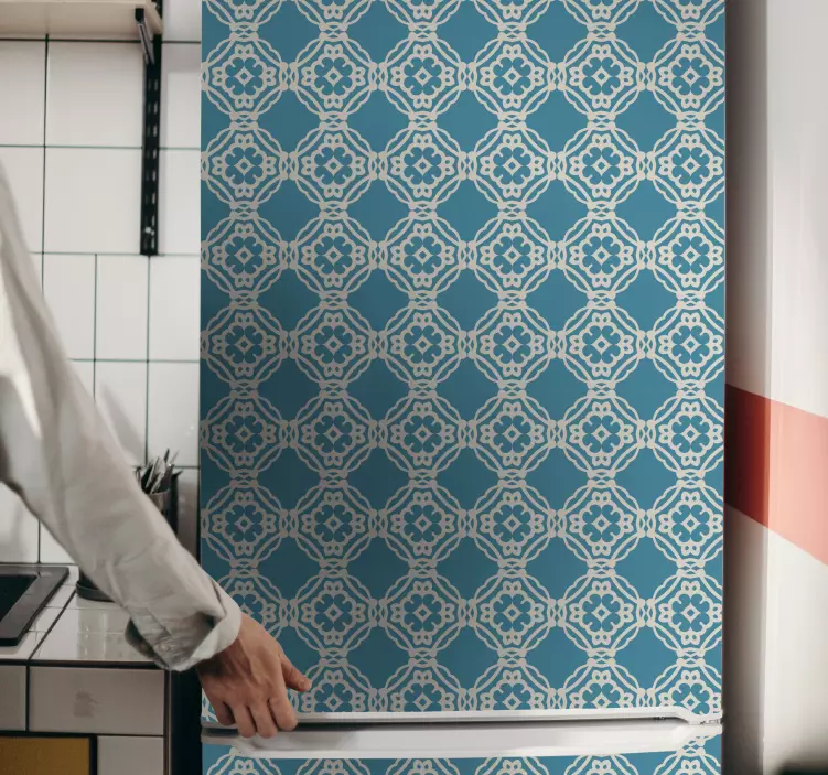 Sofistike geometrik motif hayvan çıkartması - TenStickers