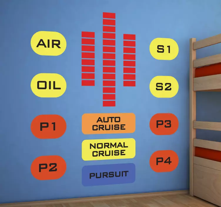 şövalye binici çıkartması - TenStickers