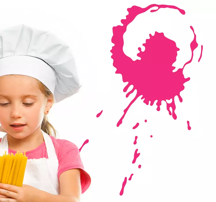 Soyut uyarısı etiket - TenStickers