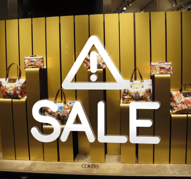 Sticker uyarı İngiltere - TenStickers