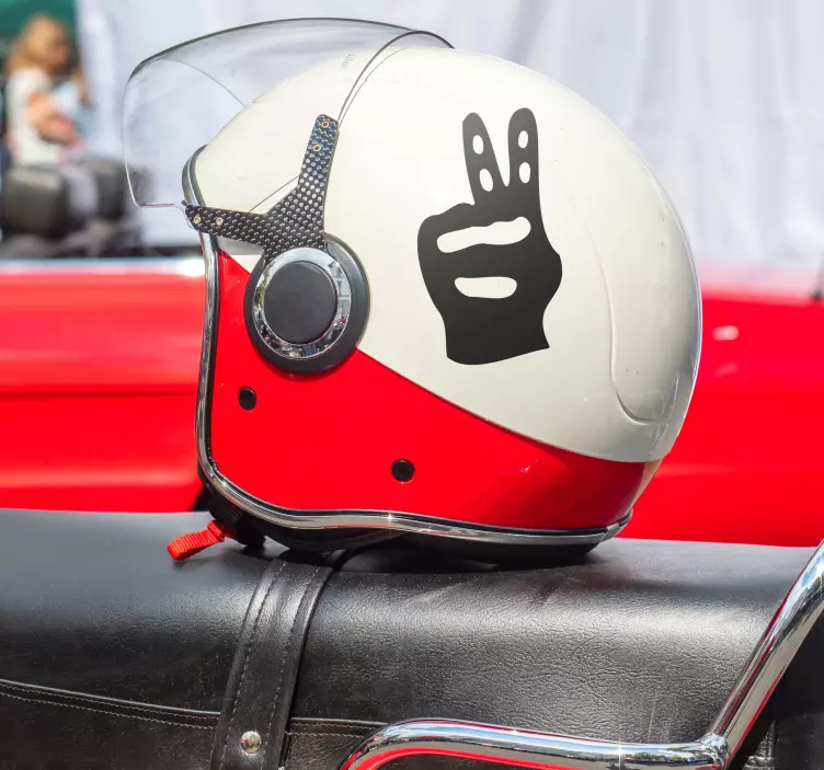 Sürücüler dikkatli olun!Sürücüler dikkatli olun! motosiklet stick - TenStickers