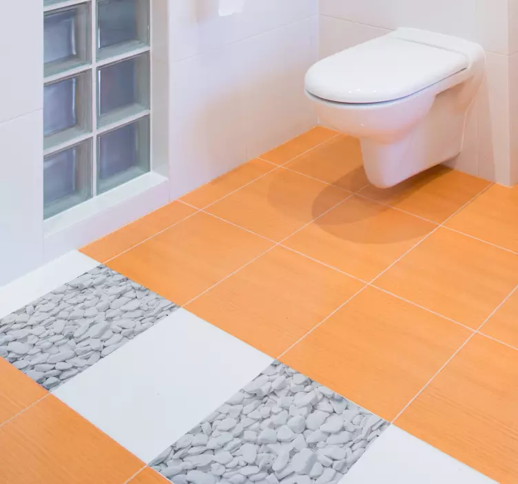 Taklit taş zemin sticker - TenStickers