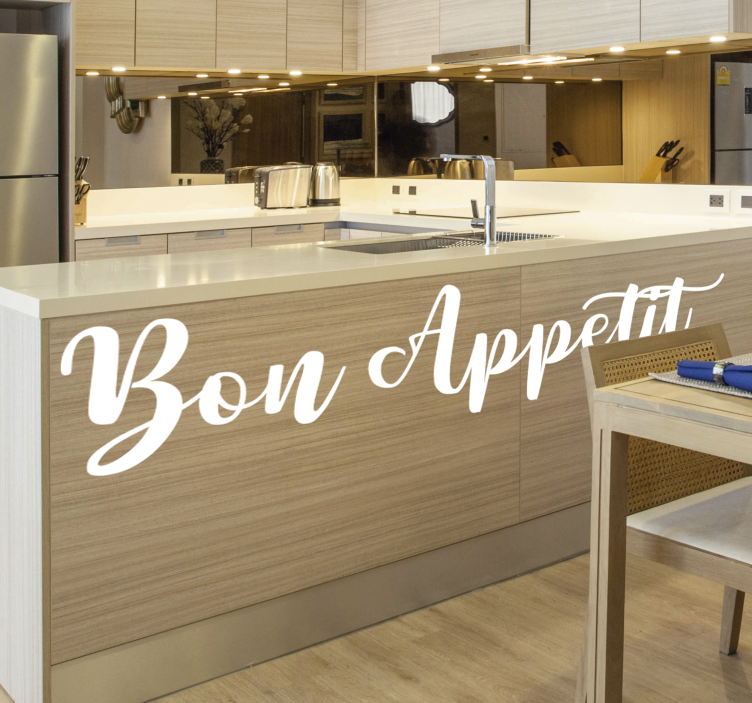 Tarzı mobilya metin sticker - TenStickers