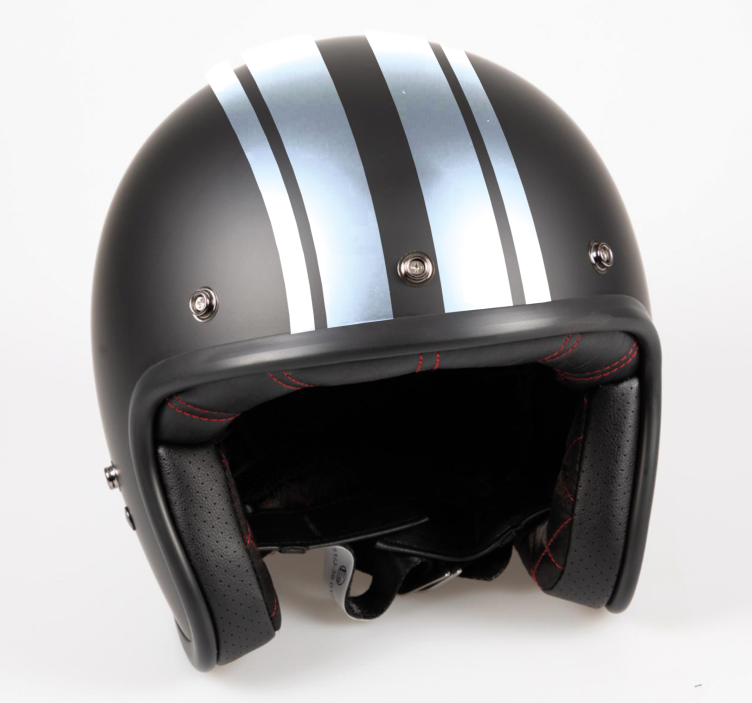 Tek renkli yarış çizgileri hayvan çıkartması - TenStickers