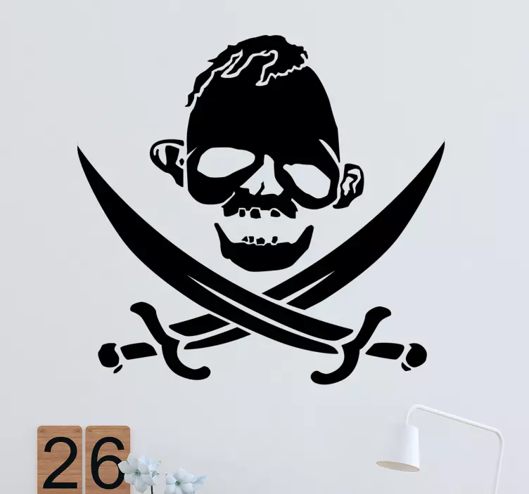 Tembellik goonies dekoratif duvar sticker - TenStickers