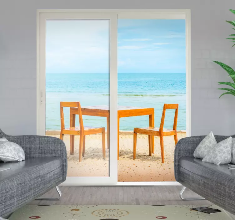 Teras düzenbaz görsel efektler duvar sticker - TenStickers