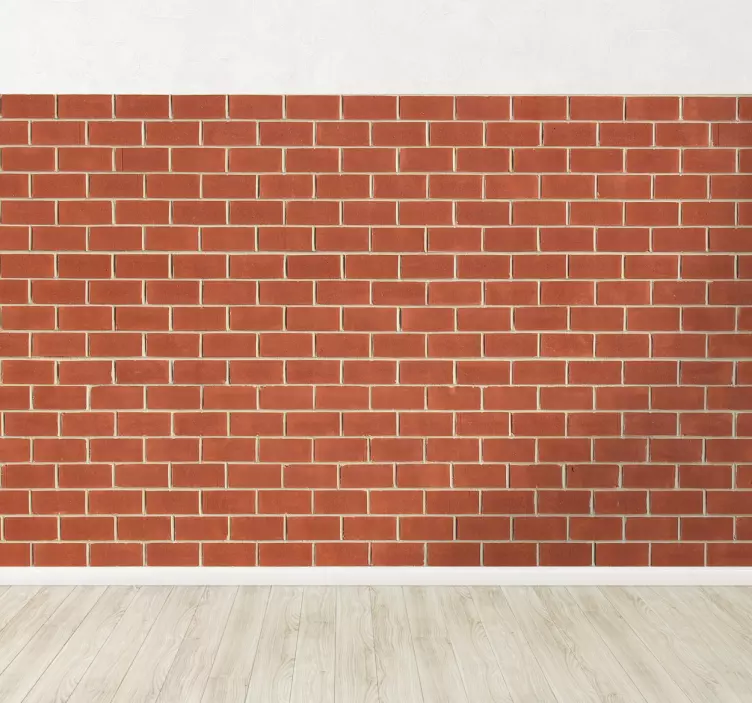 Tuğla vinil levha etiket - TenStickers