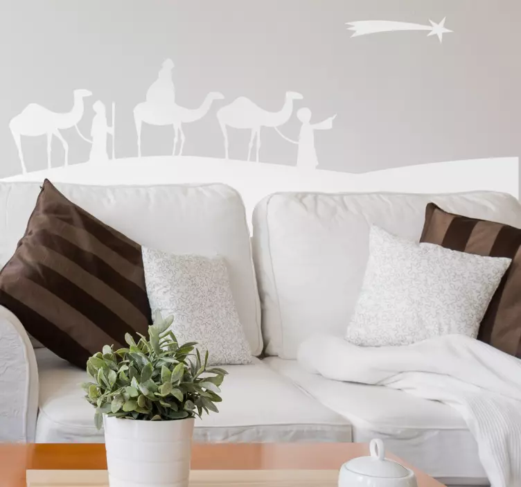 üç kral duvar sticker - TenStickers