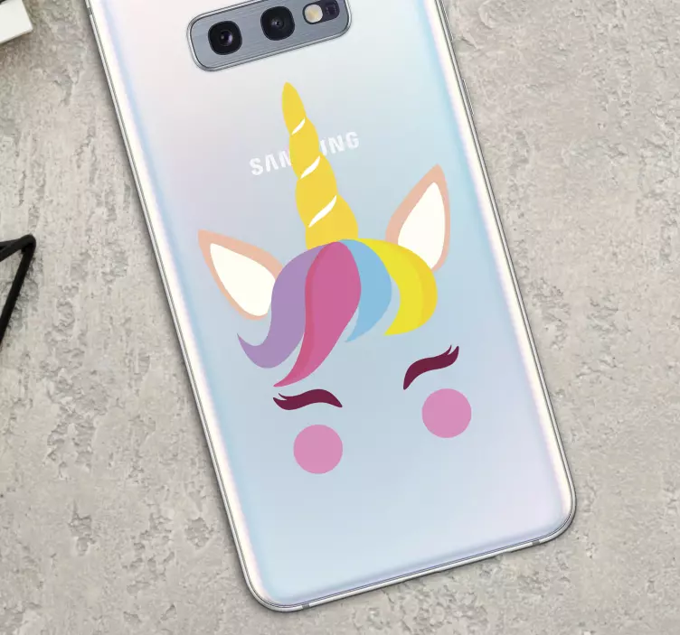 Unicorn samsung çıkartması özellikleri - TenStickers