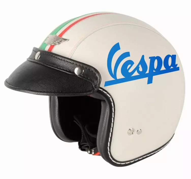 Vespa motosiklet vinil çıkartması - TenStickers