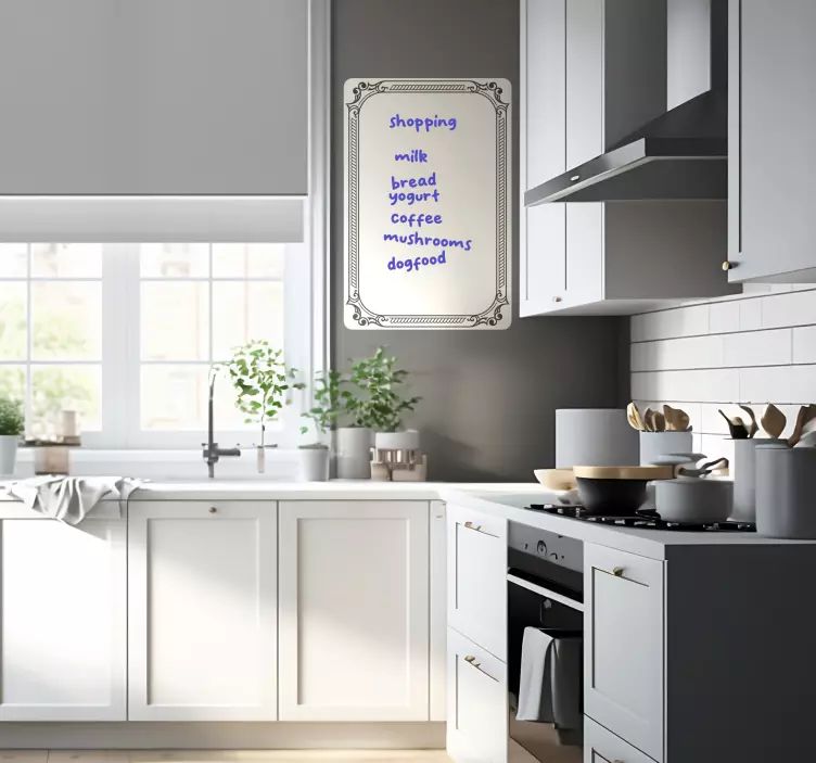 Vintage Beyaz TahtaVintage Beyaz Tahta vintage sticker - TenStickers