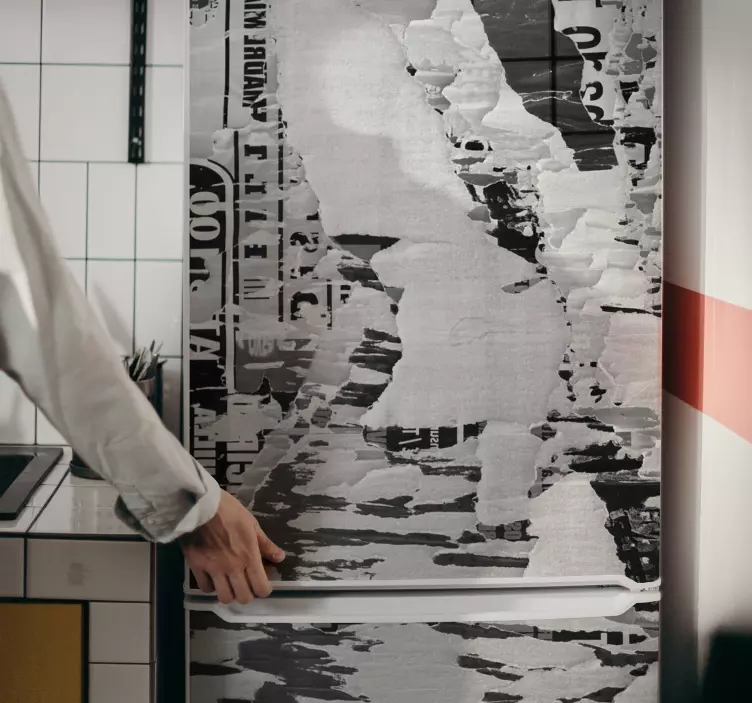 Vintage dergi buzdolabı etiketi - TenStickers