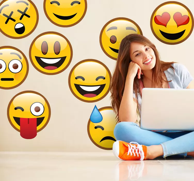 Whatsapp emoji çıkartması - TenStickers