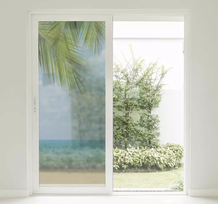 Yatay pencere çıkartması - TenStickers