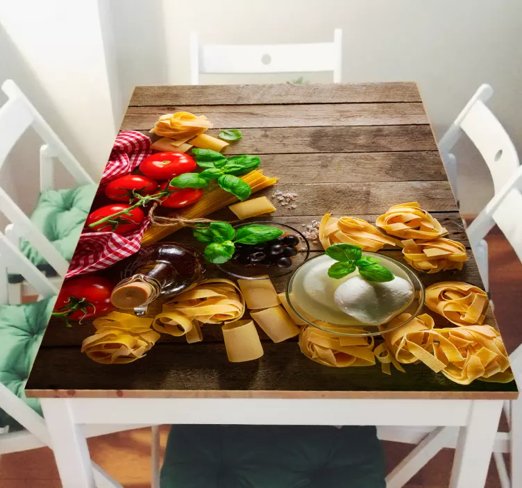 Yapıştırma baskı masa ikea vinil sticker - TenStickers