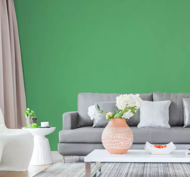 Yeşil düz renkli levha vinil - TenStickers