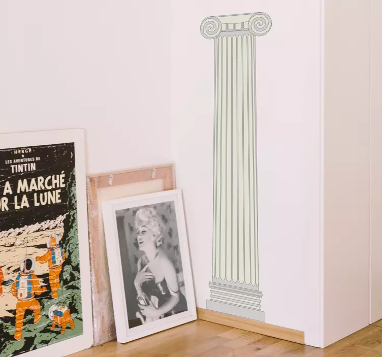 Yunan sütun çıkartması - TenStickers