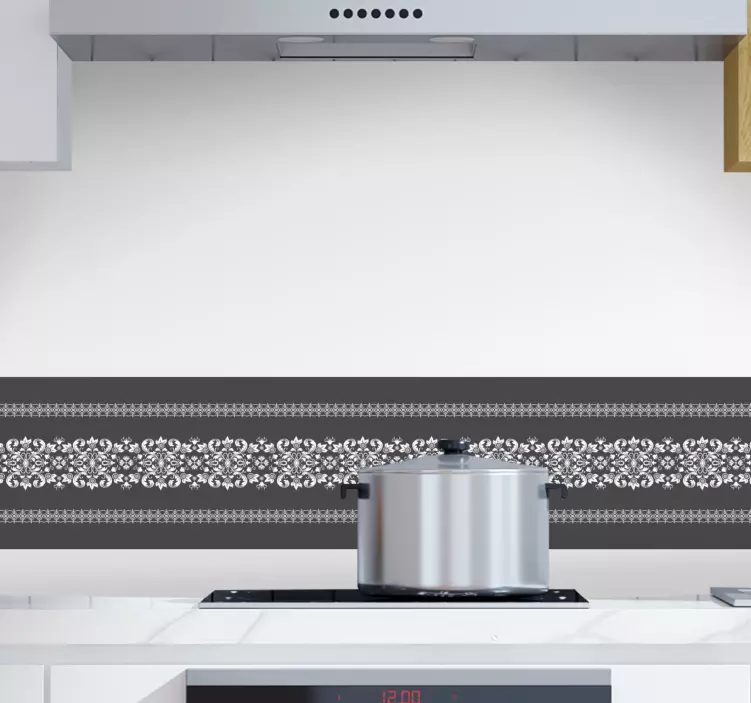 Zarif fayans tasarımı hayvan çıkartması - TenStickers