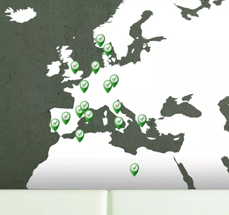 Ziyaret edilen etiket yerleştirildi - TenStickers