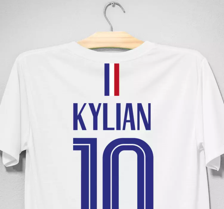 Lacivert futbol kulübü desenli tişörtler - TenStickers