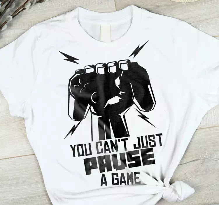 Bir oyun özel tişörtünü öylece durduramazsınız - TenStickers