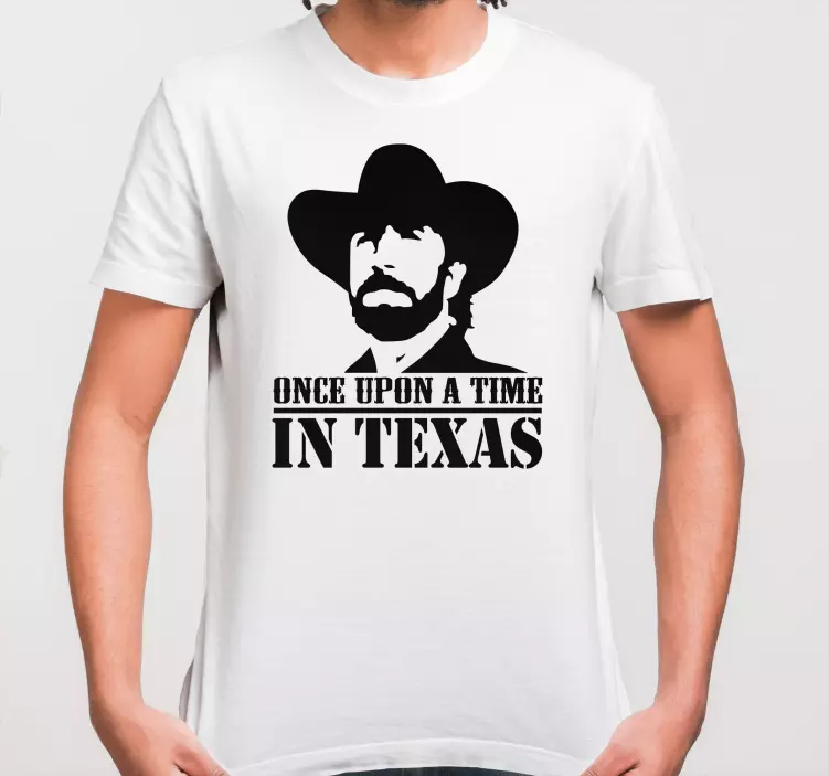 Chuck norris damga özel t-shirt - TenStickers