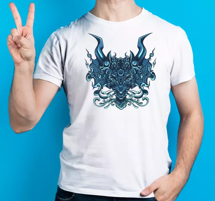 Efsanevi ejderha özel tişört - TenStickers